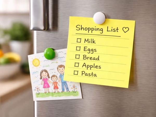 Linjerede sticky notes 76x76 mm 100 ark, selvklæbende, blandede farver
