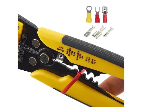 Afisoleringstang med kabelstripper/klipper/crimp 0,2–6 mm²