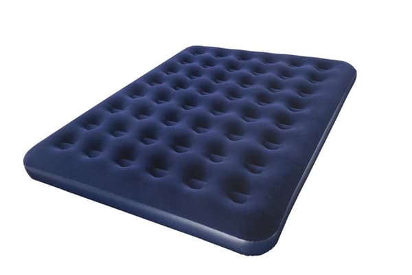 Ilmapatja parivuode 203x152x22 cm velour-pinta, max 300 kg