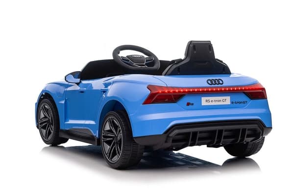 Batteridriven leksaksbil Audi E-Tron GT blå