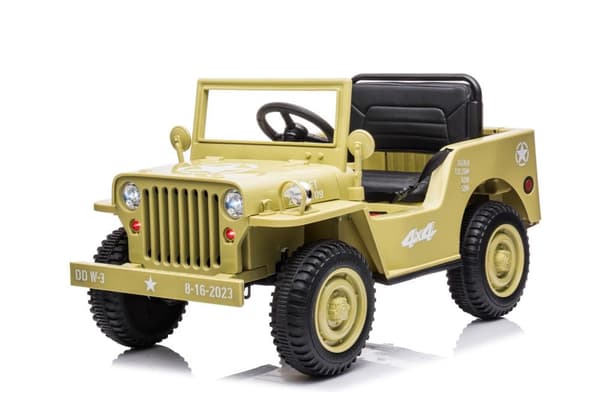 Elbil för barn 4x4 Battery Car JH-103 khaki