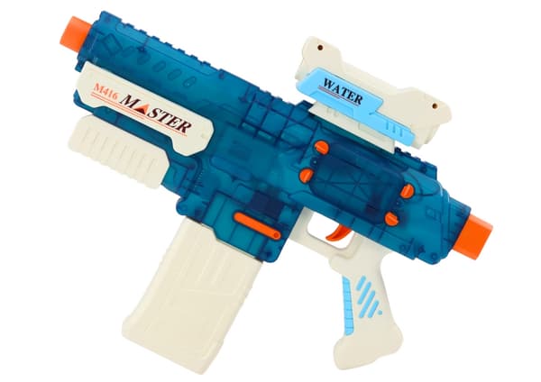 Elektrisk vattenpistol 500 ml tank 8-10 m räckvidd 7,4V batteri