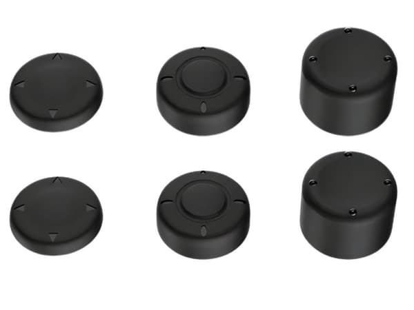 Tumgrepp till Nintendo Switch 2 Joy-Con silikon svart 6-pack