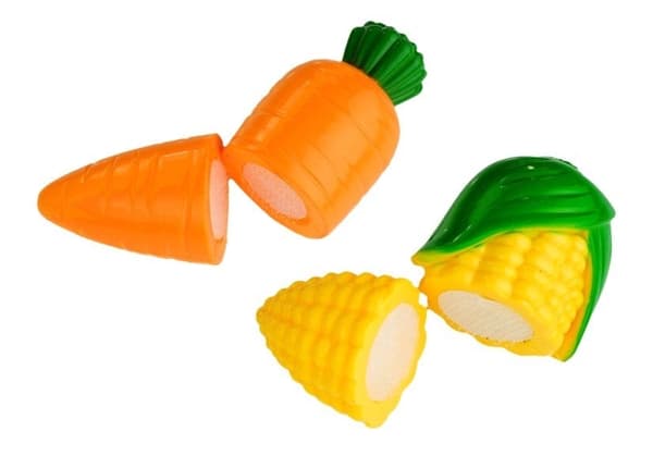 Legetøjsblender sæt med frugt & grøntsager, lys/lyd, 3+ år