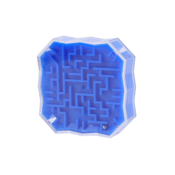 Labyrinttipeli pallolla 5x5 cm taskupeli lapsille 3+ CE EN71