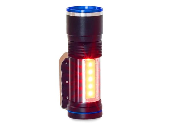 Otsalamppu CREE XM-L3-U3 + COB zoom IPX4 2 akkua USB