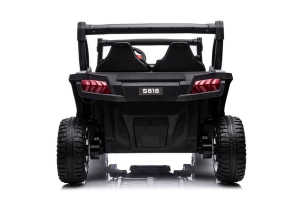 Akkukäyttöinen sähköauto lapsille S618 harmaa