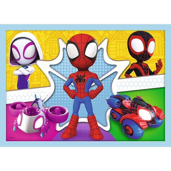 Marvel 4-i-1 barnpussel 35/48/54/70 bitar, från 3 år