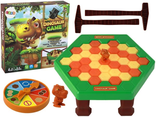 Arcade-peli Dinosaur in Trouble vasaralla, 2-4 pelaajaa, 3+ år
