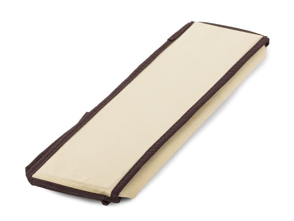 Opbevaringsboks til skuffe 16 rum 38x28x10 cm beige