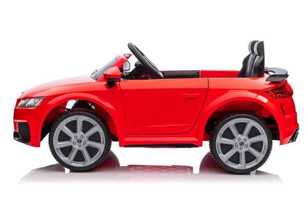 Batteridriven elbil för barn Audi TTRS röd miniatyr
