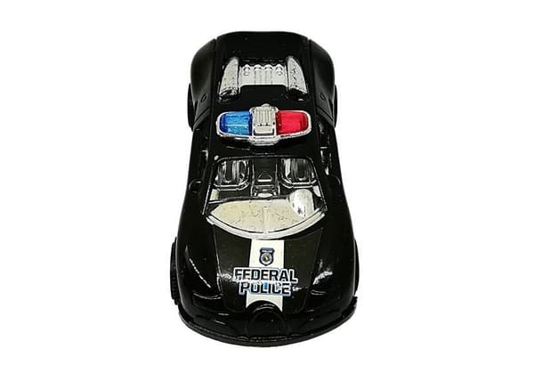 Poliisiautot 6-pack muovia 9,5 cm EN71
