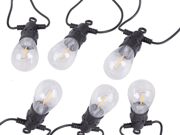 Ljusslinga utomhus 10 LED varmvit 10 m IP44