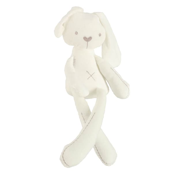 Pehmolelu kani 54 cm valkoinen, puuvilla/polyesteri, 0+