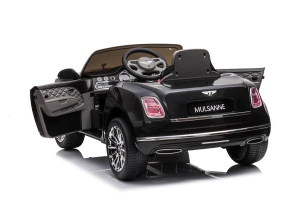 Batteribil Bentley Mulsanne barnbil svart lack