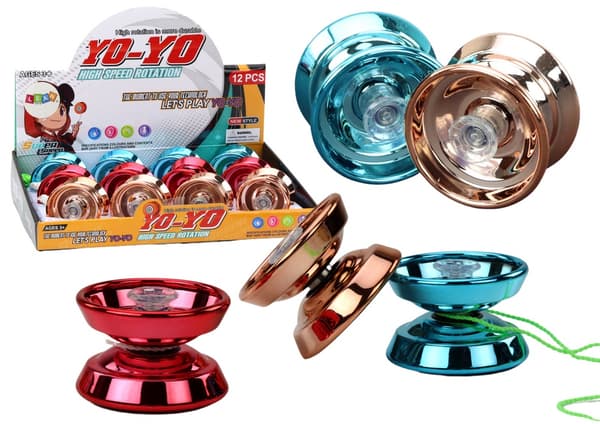 Alumiini-yoyo 5,5 cm laakerilla