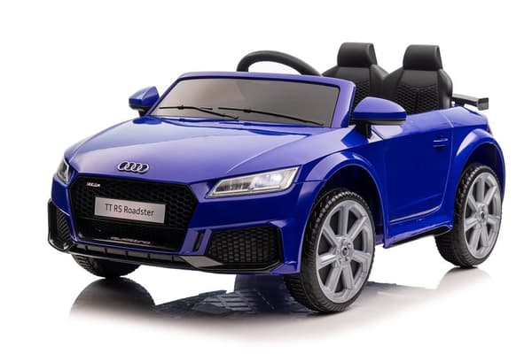 Batteridriven elbil Audi TTRS för barn mörkblå