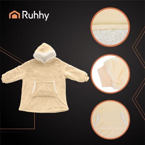 Frakke beige XXL, 100% polyester