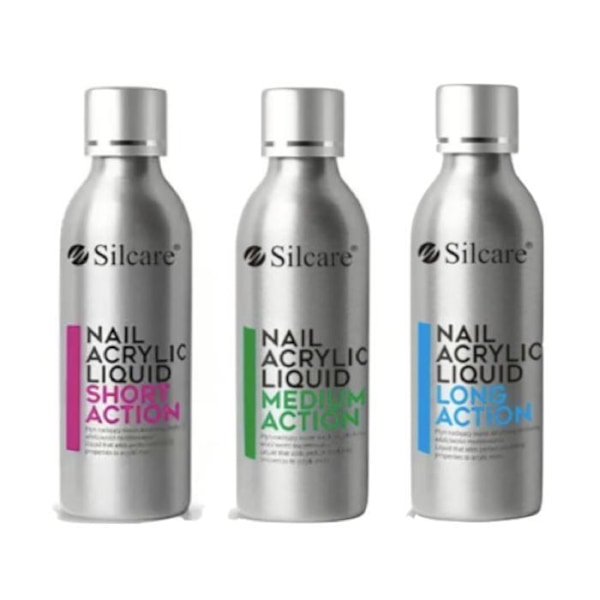 3-pack Vätska för akrylnaglar Nail Acrylic Liquid - Comfort