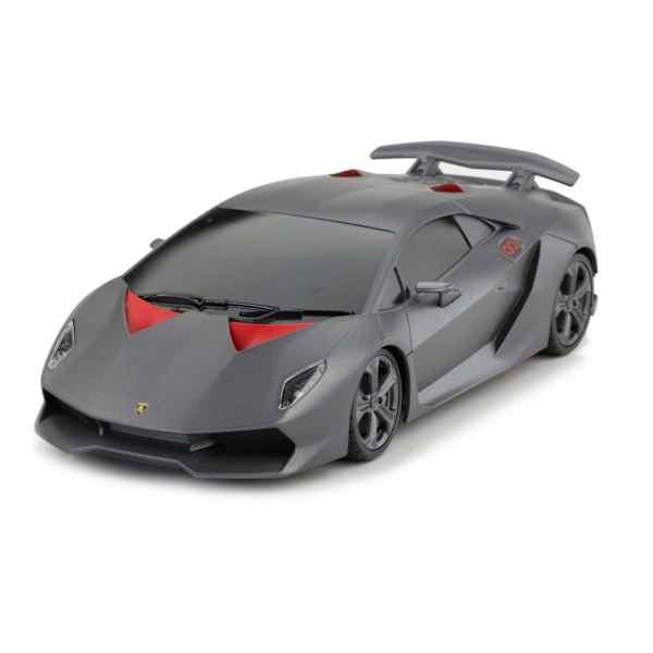 Fjernstyret bil Lamborghini Sesto Elemento 1:18 grå 2.4 GHz