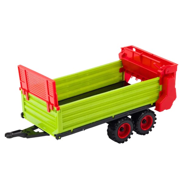 Legetøjstraktor med trailer 48 cm friktionsdrev modell 950