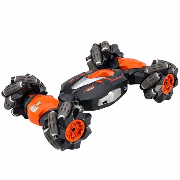 Fjernstyret twistbil 1:16 2.4GHz 360° stunts med batteri