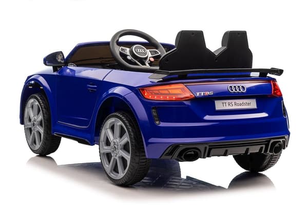 Batteridriven elbil Audi TTRS för barn mörkblå