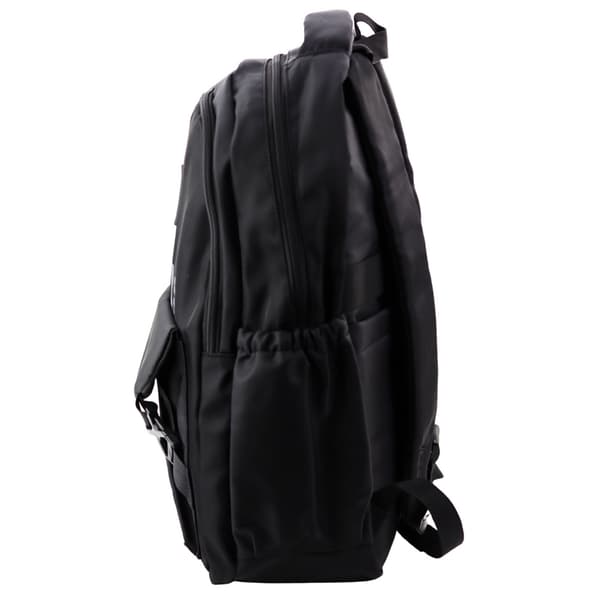 Reppu 23L musta 46x33x15 cm 2 lokeroa ja 6 taskua