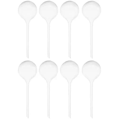 Vattningskulor 8-pack 280 ml transparent PVC för krukväxter