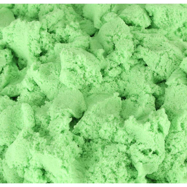 Sensorisk sand til børn 1 kg grøn, 3+ år Green