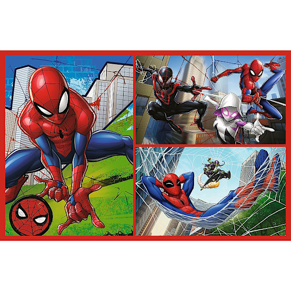 Pussel 2x70 bitar Disney Marvel Spiderman 275x180 mm