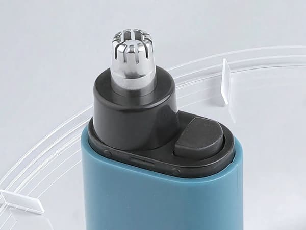 Næse- og øretrimmer USB-genopladelig, sort/blå (tilfældigt)