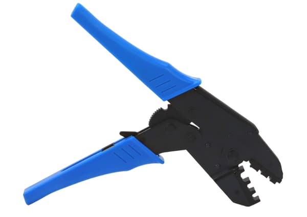 Krymptang til cylindriske kabelsko/terminaler med ergonomisk greb
