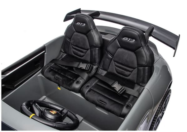 Batteridriven elbil för barn Porsche GT3 24V grå