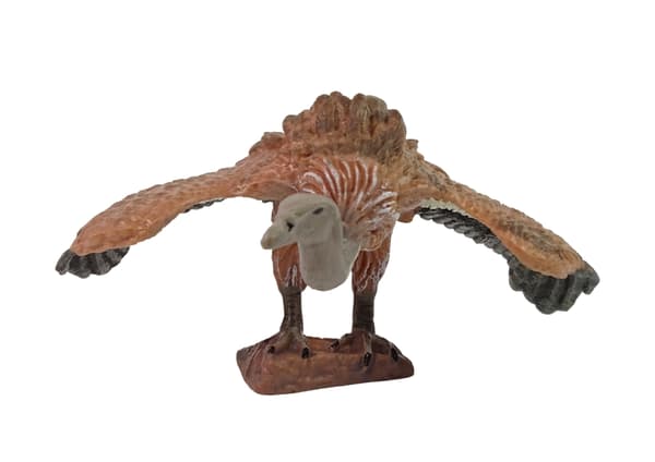 Samlarfigur gam (vulture) i plast 11 cm, från 3 år