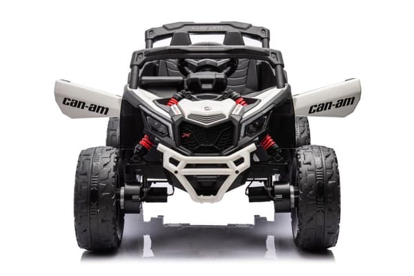 Akulla toimiva buggy Can-Am DK-CA003 valkoinen lapsille