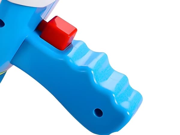 Forstørrelsesglas med insektbeholder 5x plast 14,5x10 cm blågrøn