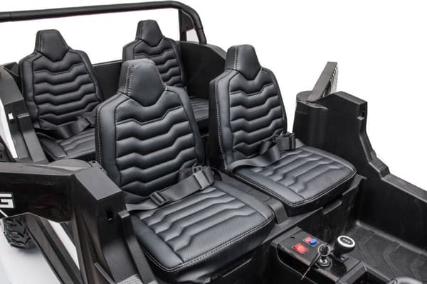 Elbil til børn 24V 4x4 buggy A033 vit