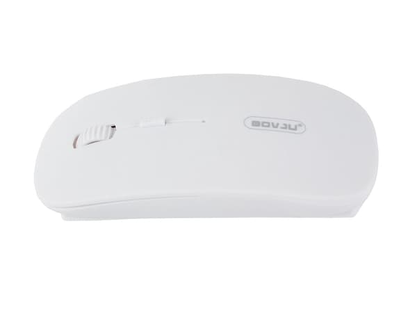 Trådløs optisk mus 2,4 GHz USB hvid 11x5,5x2 cm