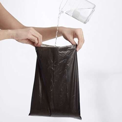 Hundeposer 1000-pak med holder sort 22x30 cm