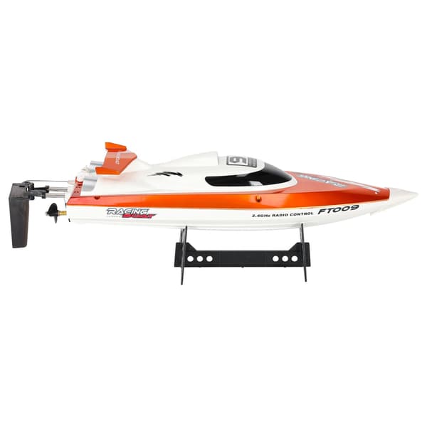 Fjernstyret båd FT009 30 km/h 2.4GHz 150 m rækkevidde orange