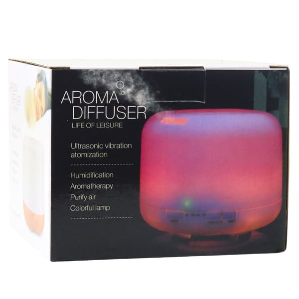 Ilmankostutin 300 ml aromadiffuuserilla ja LED-yövalolla USB, kaukosäädin