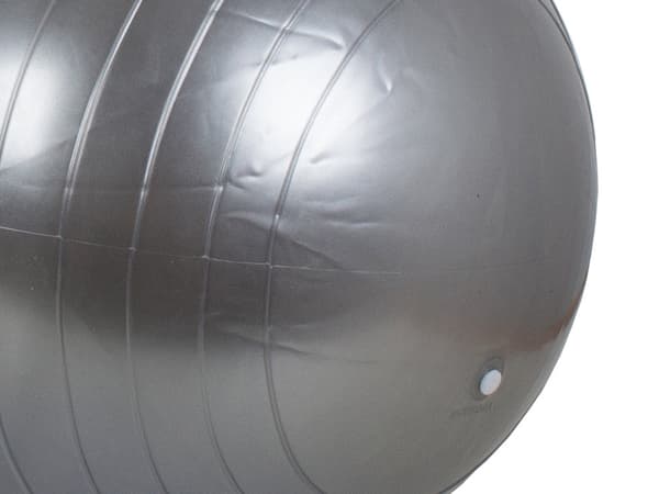 Kuntopallo/gympallo pumppu PVC hopea 40 cm
