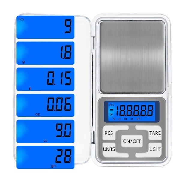 Digital Pocket Scale - Pocket Scale for Jewelry and Spices