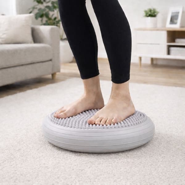 Balancepude sensorisk disc 34 cm PVC skridsikker til træning og siddende