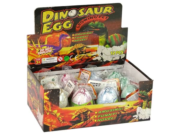 Dinosaurie kläckägg i plast 1-pack leksak 3+ CE EN71