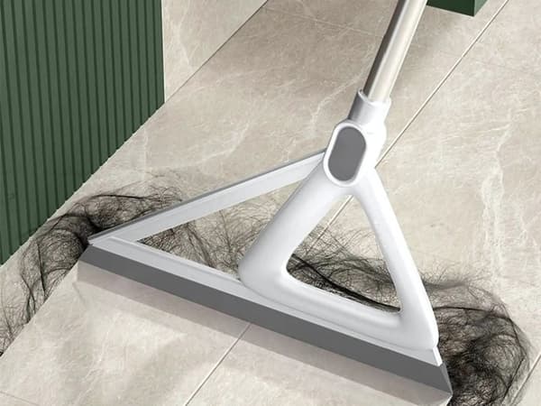 Golv- och fönsterskrapa med långt skaft 140 cm, bredd 32 cm