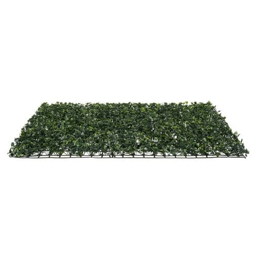 Konstgjord boxwood-häckpanel 60x40 cm 3 cm tjock grön PP 1-pack