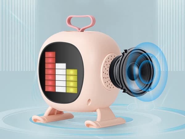 Bluetooth-karaokakaiutin mikrofonilla LED, USB, akku, sekoitetut värit