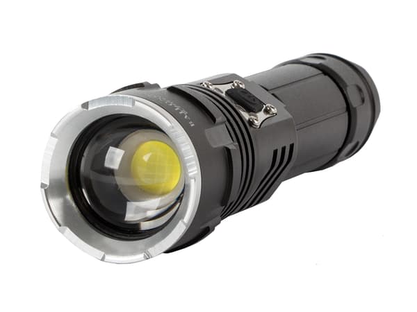 Taktisk LED-lommelygte CREE XHP160 zoom USB-C IPX5